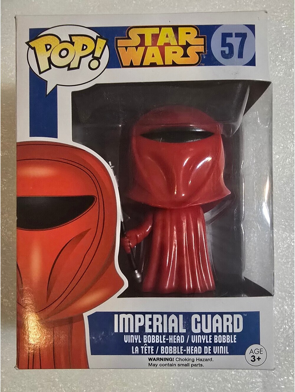 Star Wars Funko Pop 57 Imperial Guard Blue Box Vaulted NIB